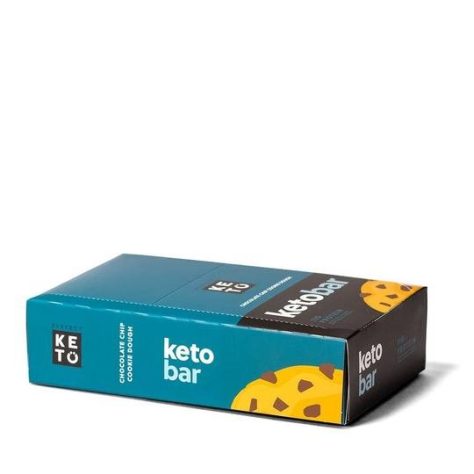 Perfect Keto Bars Chocolate Chip Cookie Dough - 12 Bars - Image 3