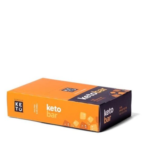 Perfect Keto Bars Salted Caramel - 12 Bars - Image 2