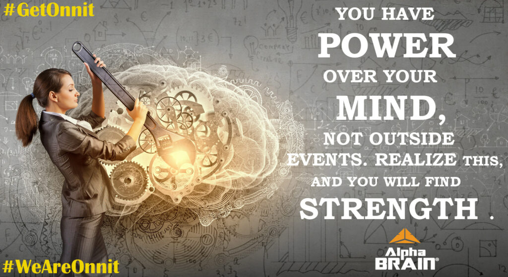 Alpha Brain: XBrain Will Let You Release Your Mental Potential 1 Alpha brain quote