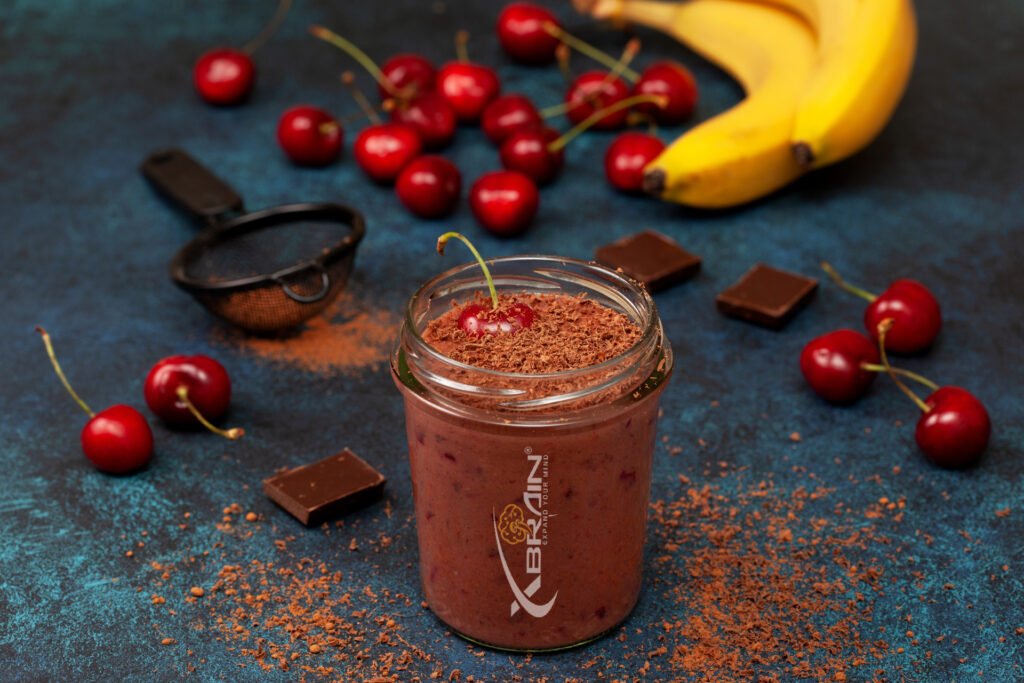Micellar Casein Recipes 5 chocolate cherry protein shake