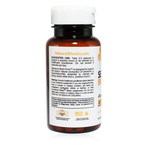 Serotonin Brain Food by Natural Stacks - 60ct - Image 3