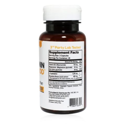 Serotonin Brain Food by Natural Stacks - 60ct - Image 2
