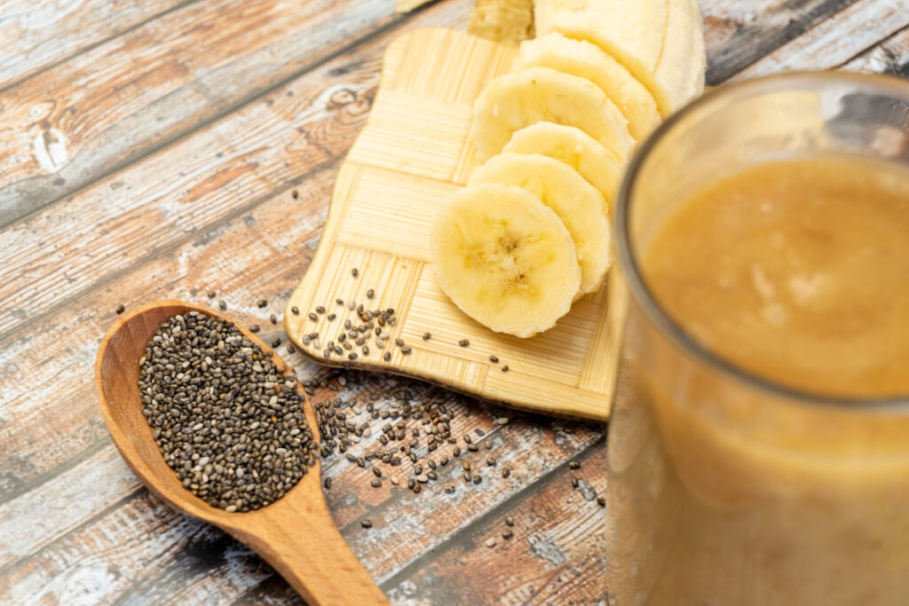 Whey Protein Recipes 4 Date Banana and Chia seeds Protein Shake