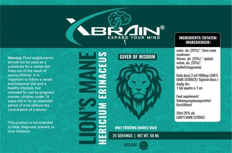 LION’S MANE Mushroom Extract - Image 2