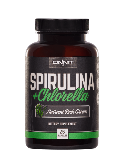 Onnit Spirulina & Chlorella Capsules