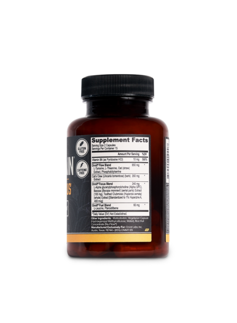 Alpha Brain by Onnit - 30 & 90 Capsules - Image 3