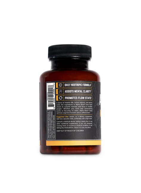Alpha Brain by Onnit - 30 & 90 Capsules - Image 4