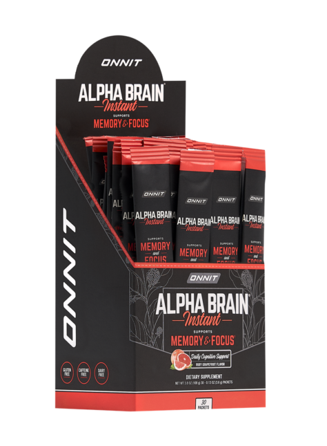 Alpha Brain Instant Packets by Onnit - 30 Packets - Image 4