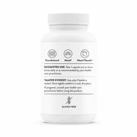 Thorne Research 5-MTHF 1mg (L-5-Methyltetrahydrofolate) 60 Capsules - Image 2